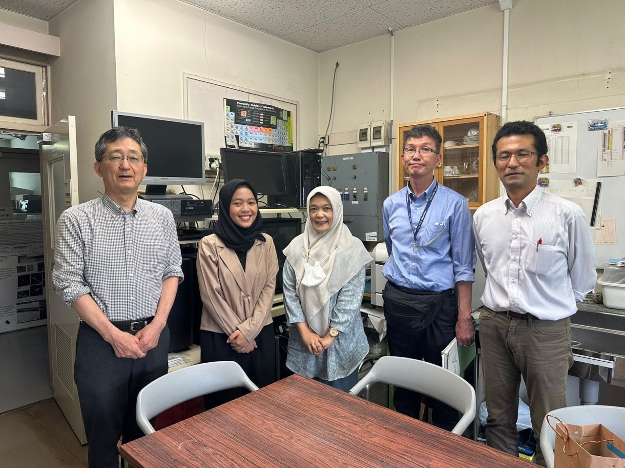 Prof. Diana and Lintang Visit Chiba University and the University of Yamanashi